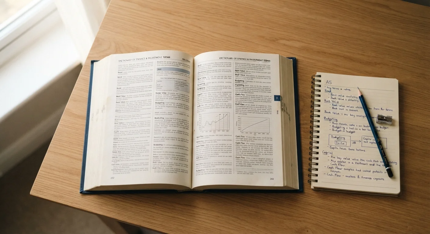 A Financial Vocabulary Glossary for Beginners: 30 Terms Defined Simply