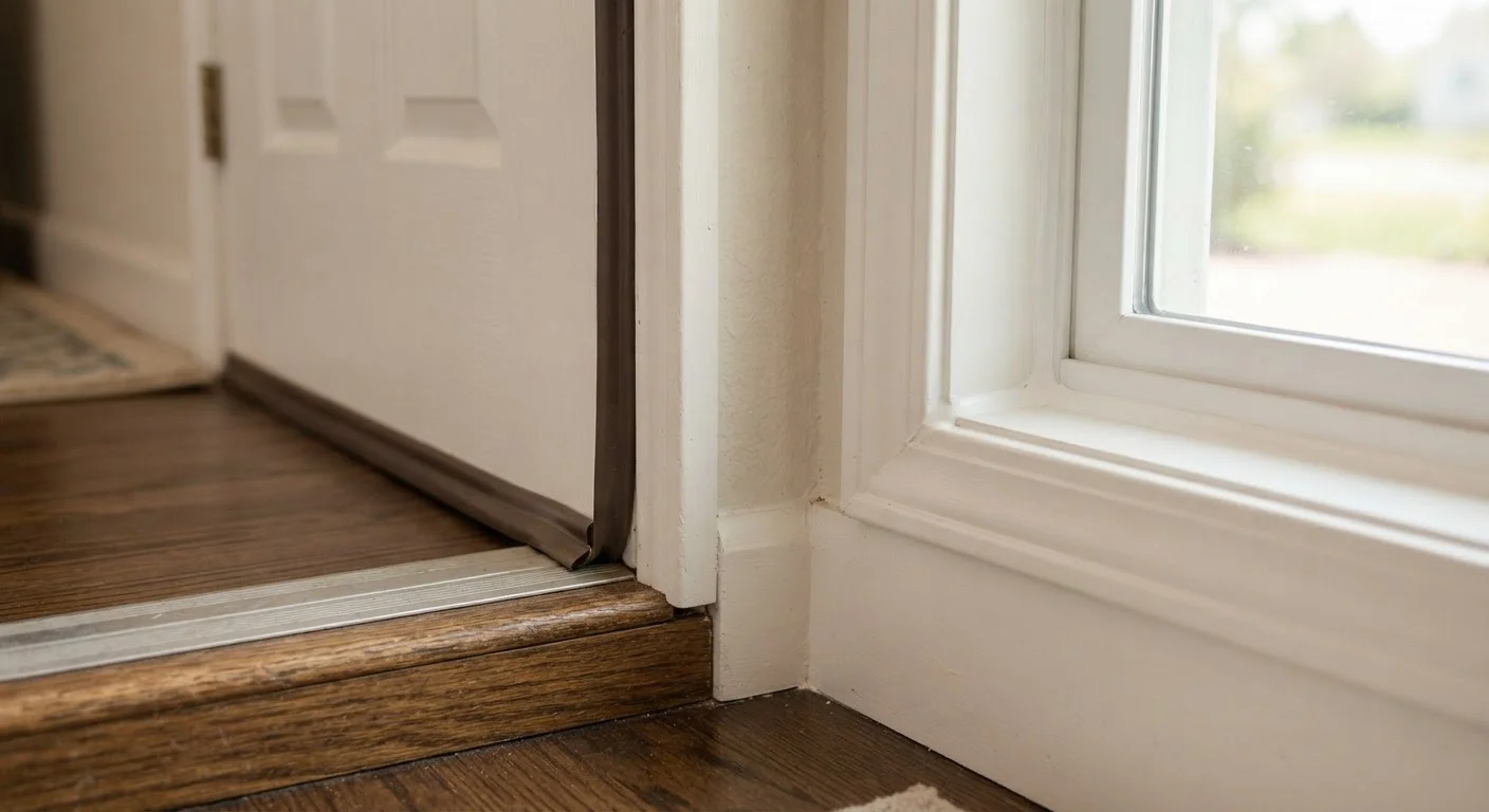 Caulk vs. Weatherstripping: Sealing Your Home Against Drafts