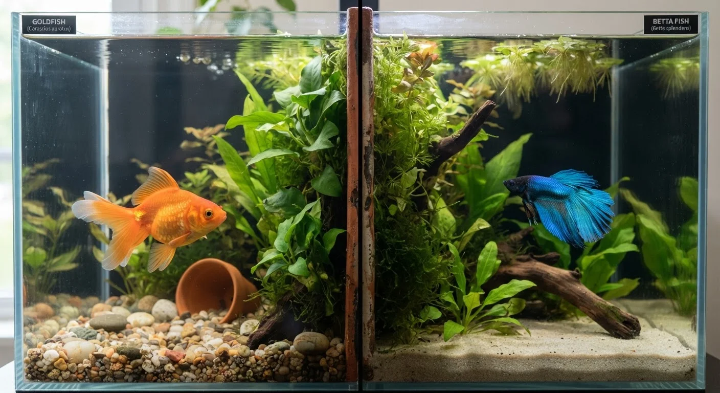 Goldfish vs. Betta Fish: Two Very Different Starter Fish