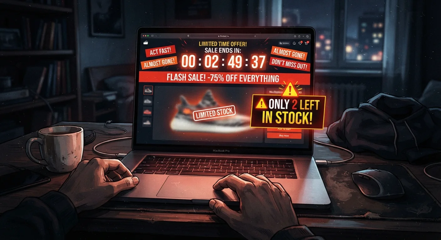 How Scammers Exploit Urgency and Why Shoppers Keep Falling For It