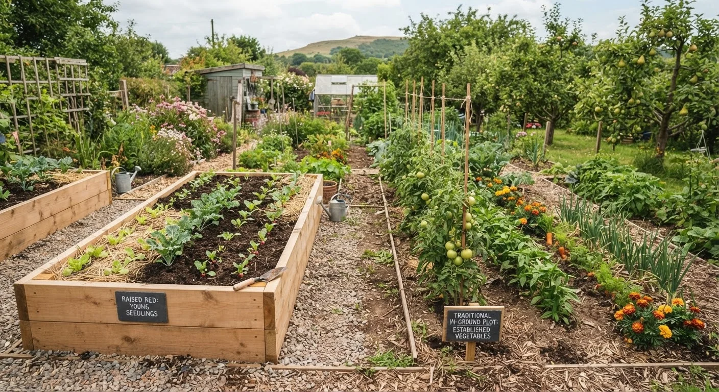 Raised Beds vs. In-Ground Planting: Weighing the Tradeoffs