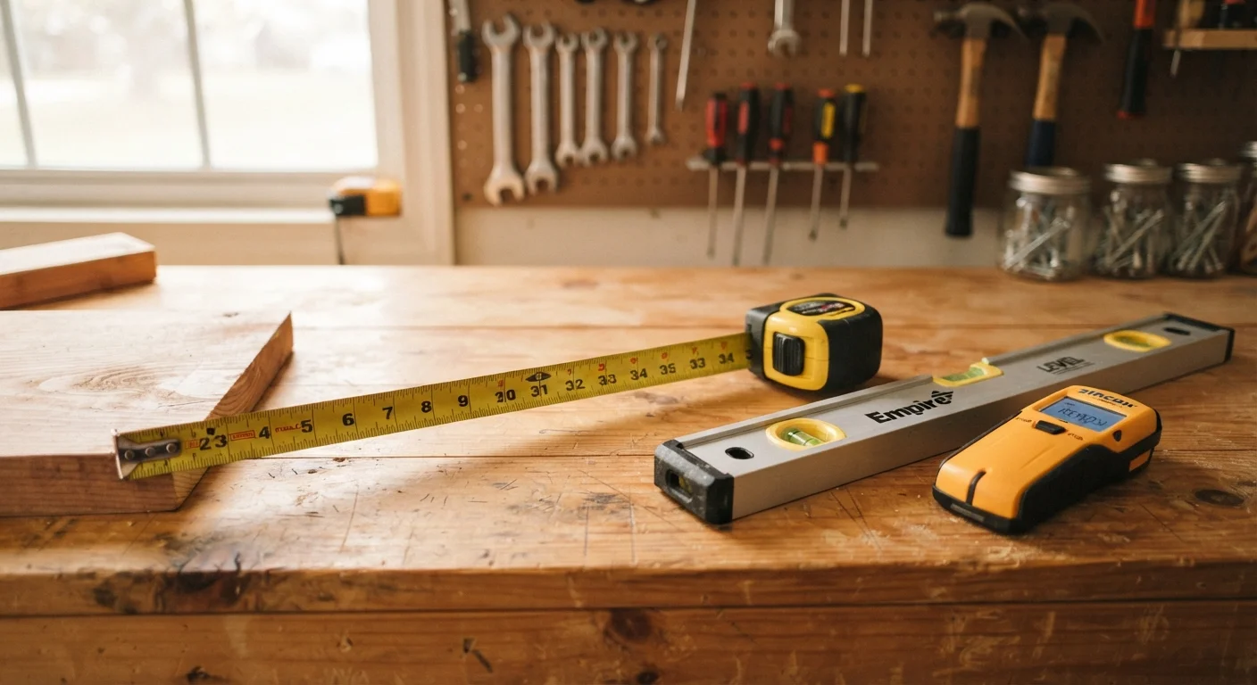 Reading a Tape Measure, Level, and Stud Finder Correctly
