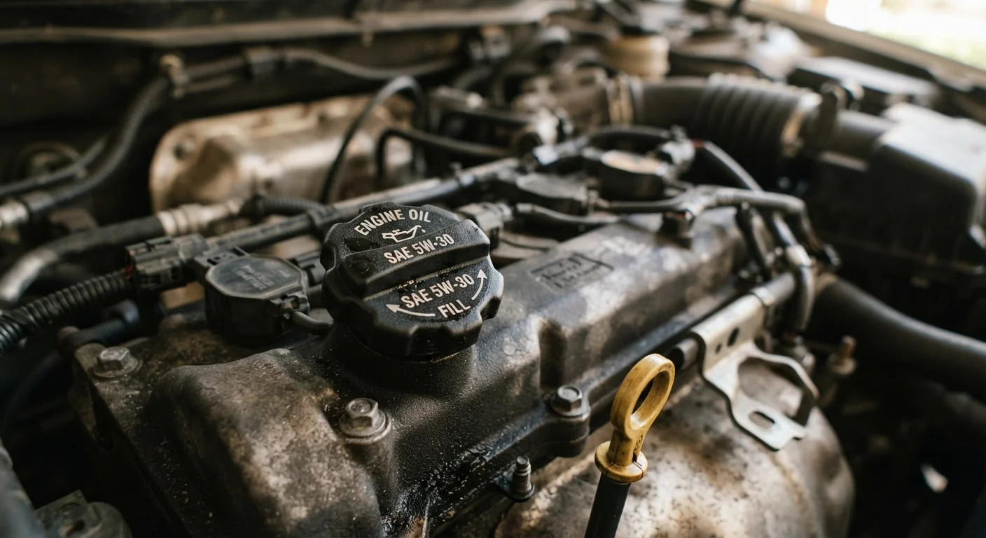What the Numbers on Your Oil Cap Really Mean