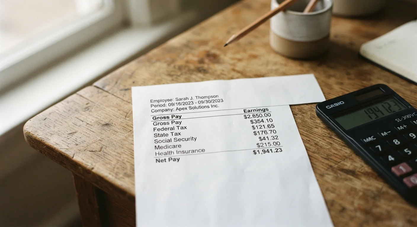 Where Your Paycheck Actually Goes: Understanding Gross vs. Net Pay