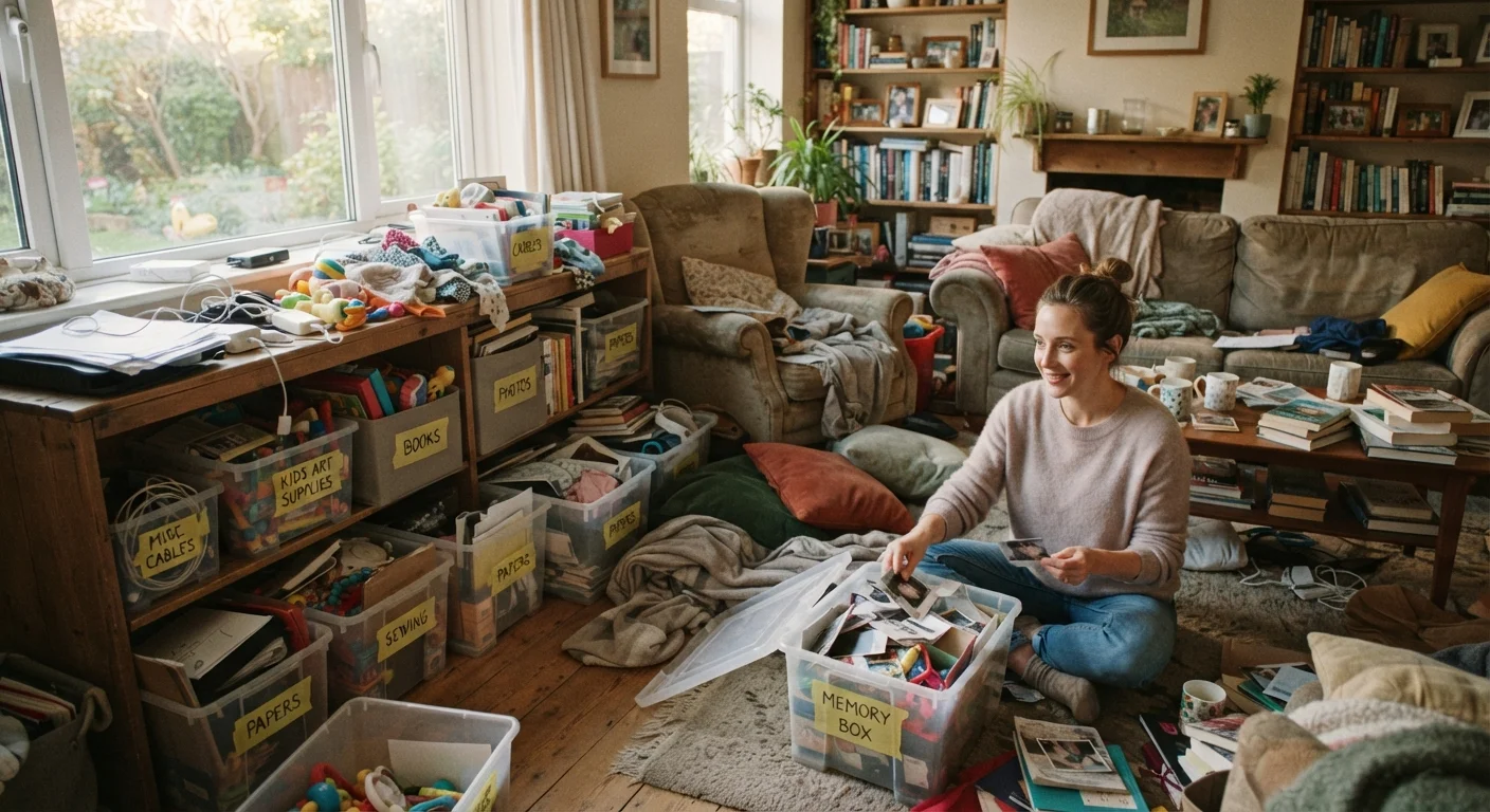 Why Organizing Before Decluttering Makes the Problem Worse